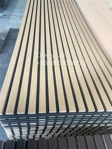 Акустичен дъбов панел от PET филц