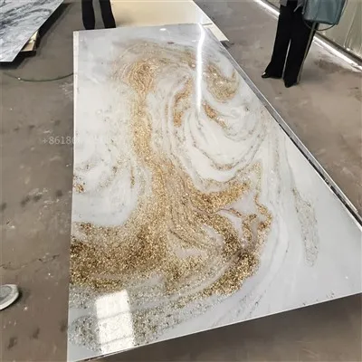 3D печат мраморен дизайн на стенен панел